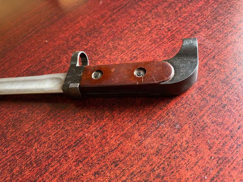 RUSSIAN AK 47 BAYONET- NO SCABBARD