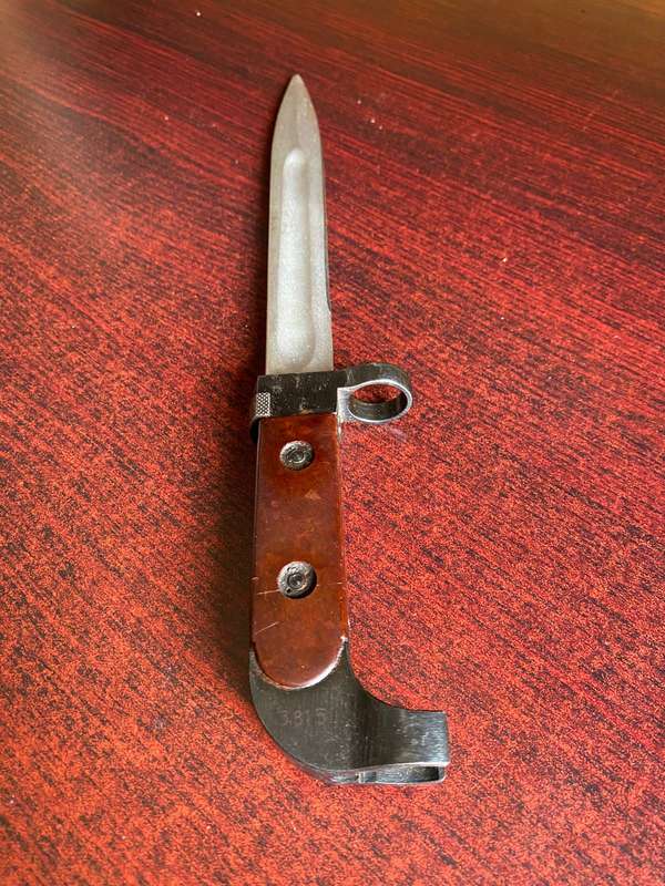 RUSSIAN AK 47 BAYONET- NO SCABBARD