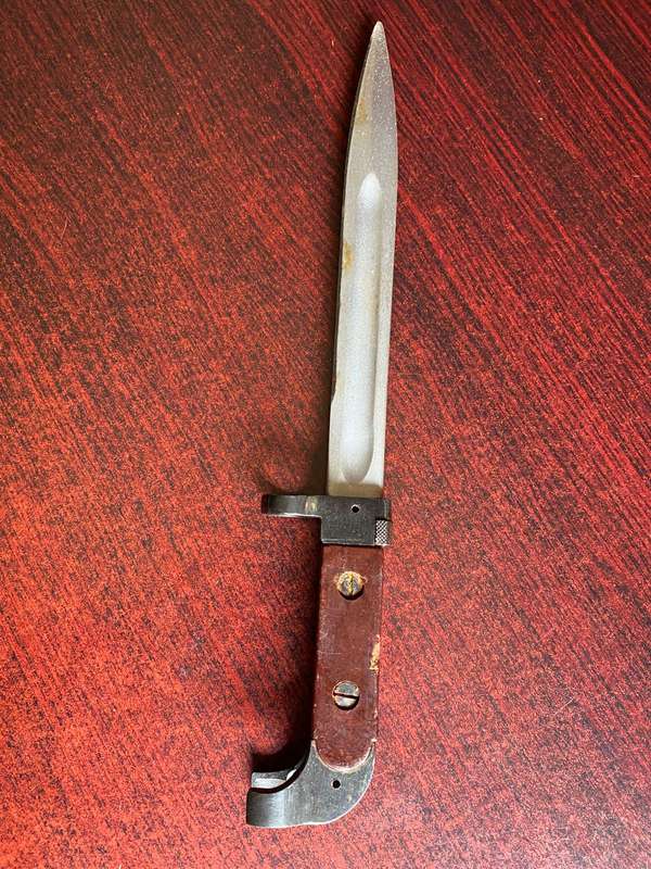 RUSSIAN AK 47 BAYONET- NO SCABBARD