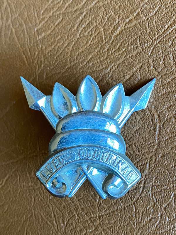 111 BATTALION BERET BADGE-1980-2003- 2 LUGS