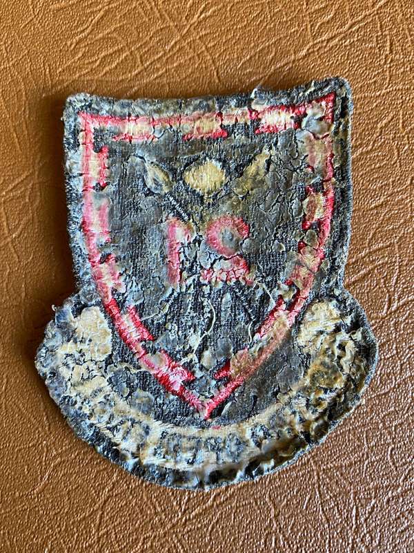 21 BATTALION CLOTH BADGE