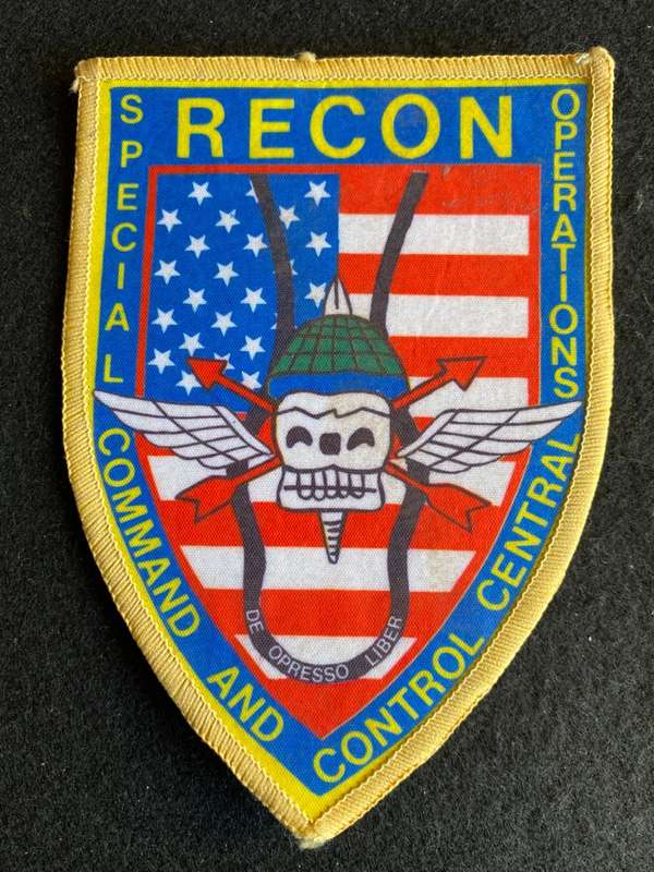 ORIGINAL VIETNAM PATCH-COMMAND AND CONTROL CENTRE SPECIAL OPS