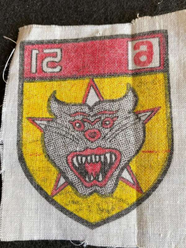ORIGINAL VIETNAM PATCH- 3RD TIGER FORCE RANGERS GROUP-MEKONG DELTA RECON