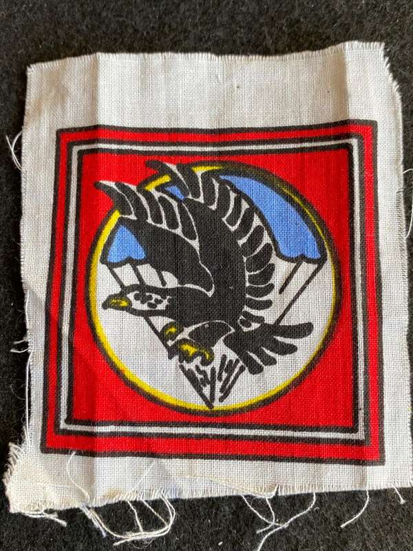 ORIGINAL VIETNAM PATCH- VIETNAMESE AIRBORNE DIVISION-SHOULDER SLEEVE INSIGNIA