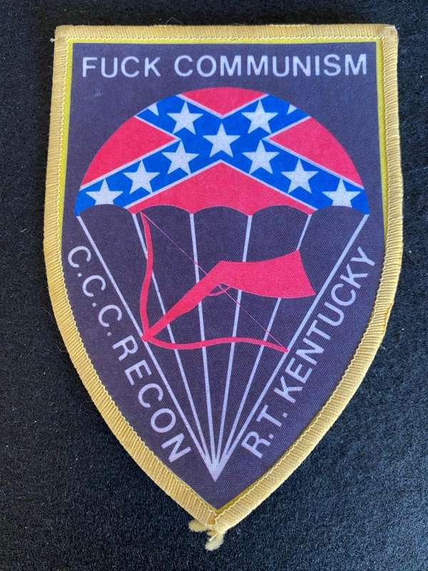 VIETNAM ORIGINAL PATCH-COMMAND & CONTROL CENTRE- RECON TEAM KENTUCKY
