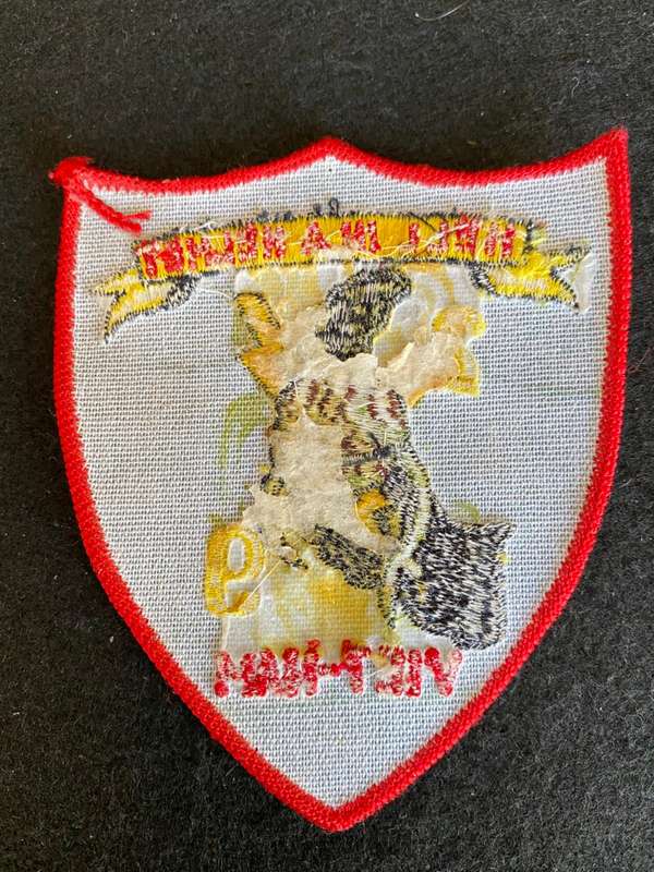 ORIGINAL VIETNAM PATCH-2ND BATTALION-9TH MARINES USMC PATCH