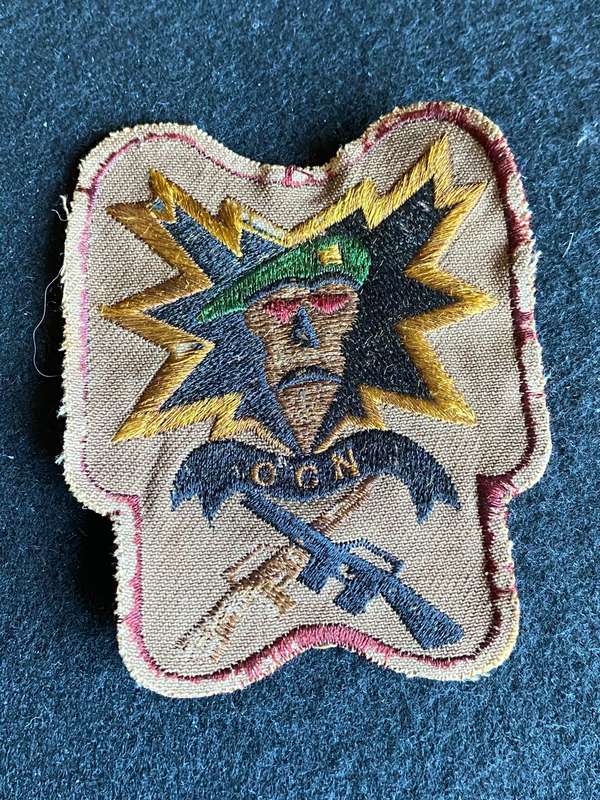 ORIGINAL VIETNAM WAR PERIOD PATCH FOR THE MACV-SOG COMMAND AND CONTROL NORTH (CCN) ALSO KNOWN AS THE