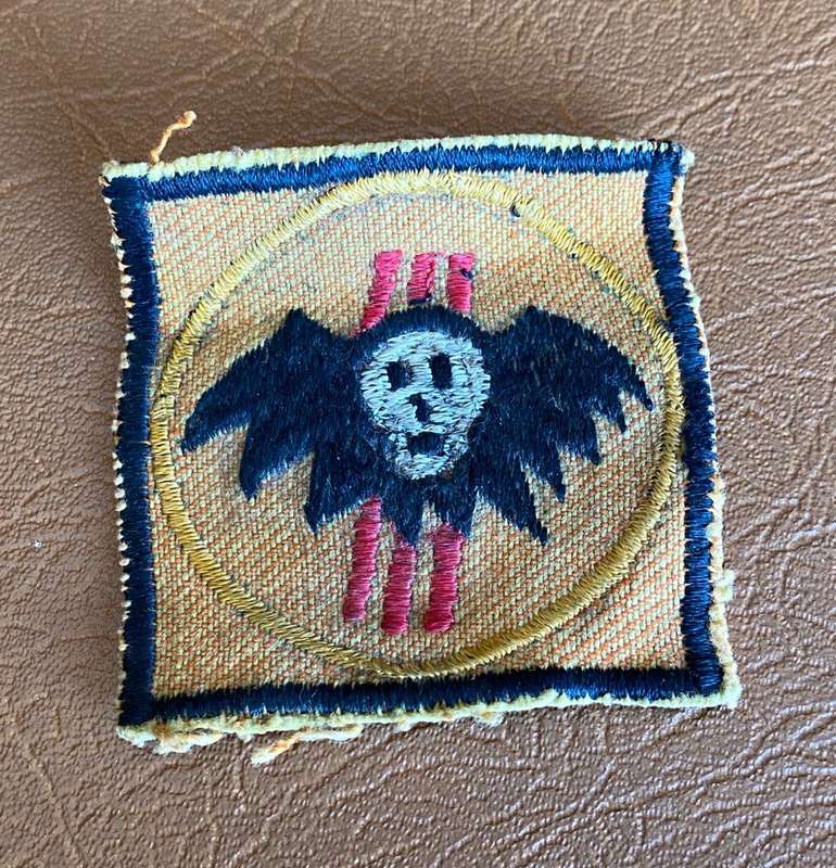 ORIGINAL BERET FLASH FOR THE US ARMY SPECIAL FORCES IN THE VIETNAM WAR