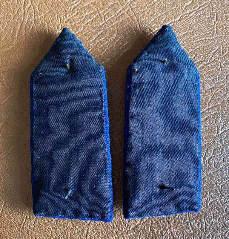 POLICE GENERAL OFFICERS GORGET PAIR