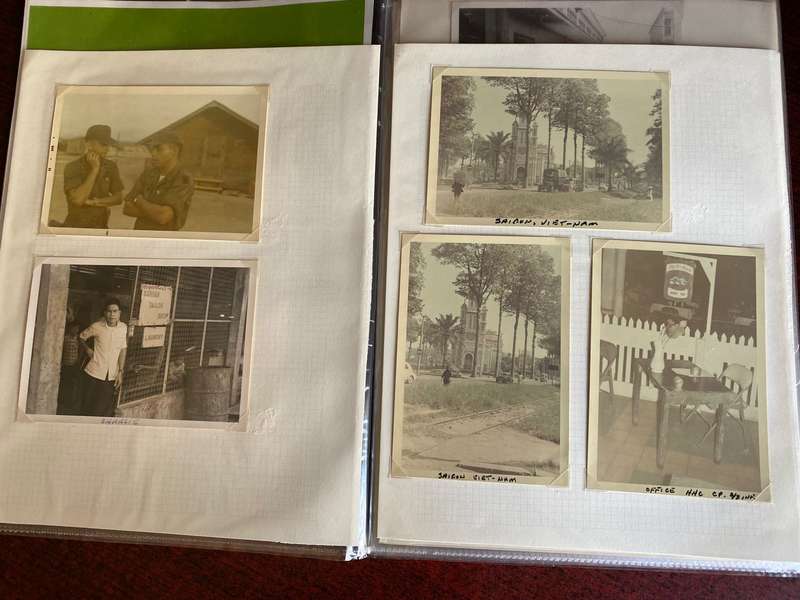 ORIGINAL ALBUM OF A SOLDIER FROM THE VIETNAM WAR-DATED 5 NOV 68-PLEASE LOOK AT PHOTOS FOR MORE INFO