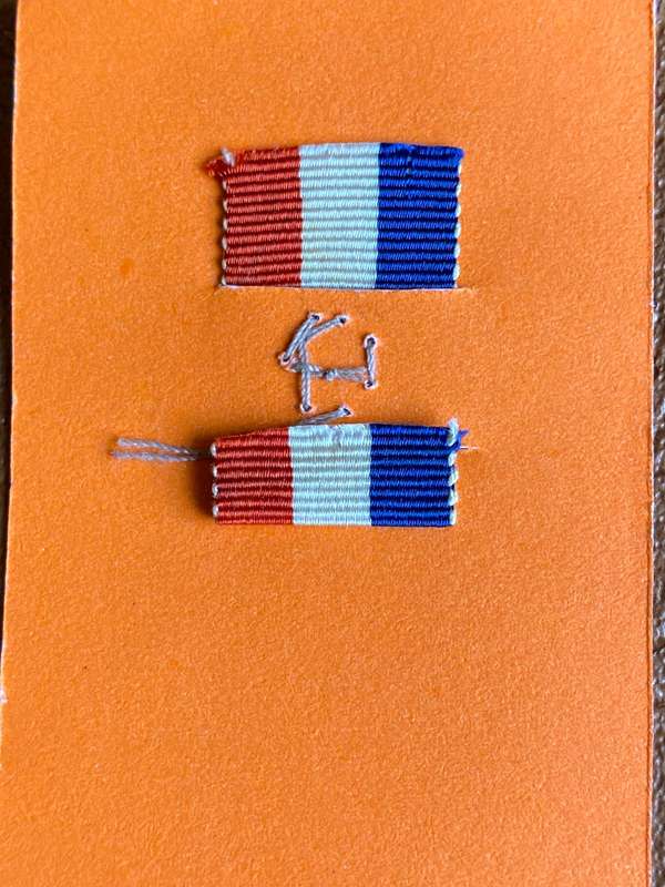 SA MINIATURE KINGS COMMENDATION CLASP
