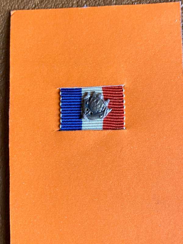 SA MINIATURE KINGS COMMENDATION CLASP
