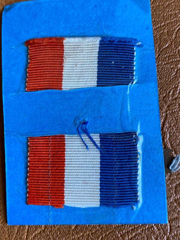 SA KINGS COMMENDATION CLASP-WW2-FULL SIZE & MINIATURE-SOLD TOGETHER