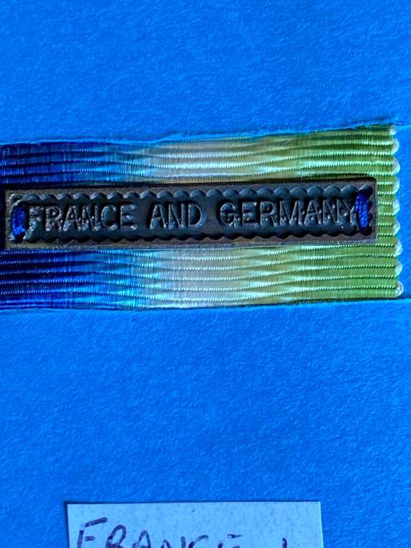 FULL SIZE FRANCE AND GERMANY CLASP