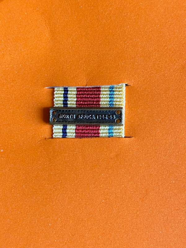 MINIATURE NORTH AFRICA 1942-43 CLASP