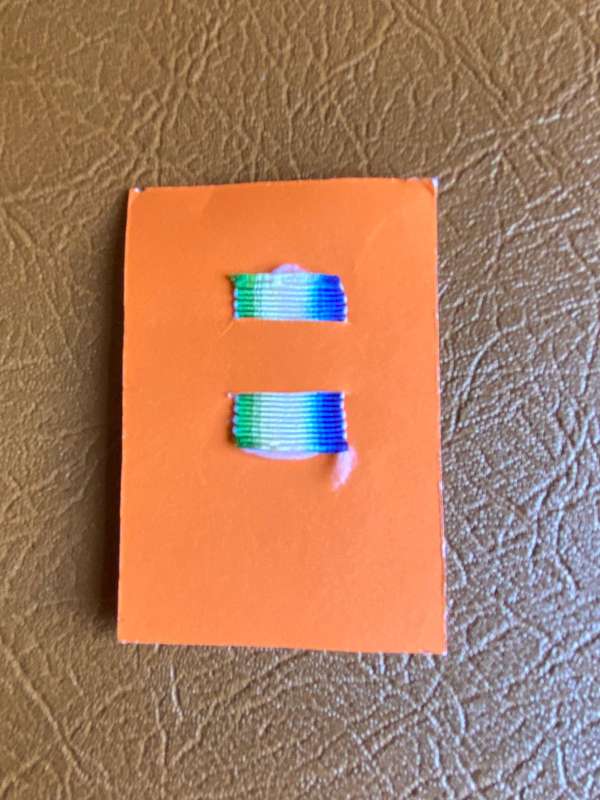 MINIATURE FRANCE AND GERMANY STAR CLASP