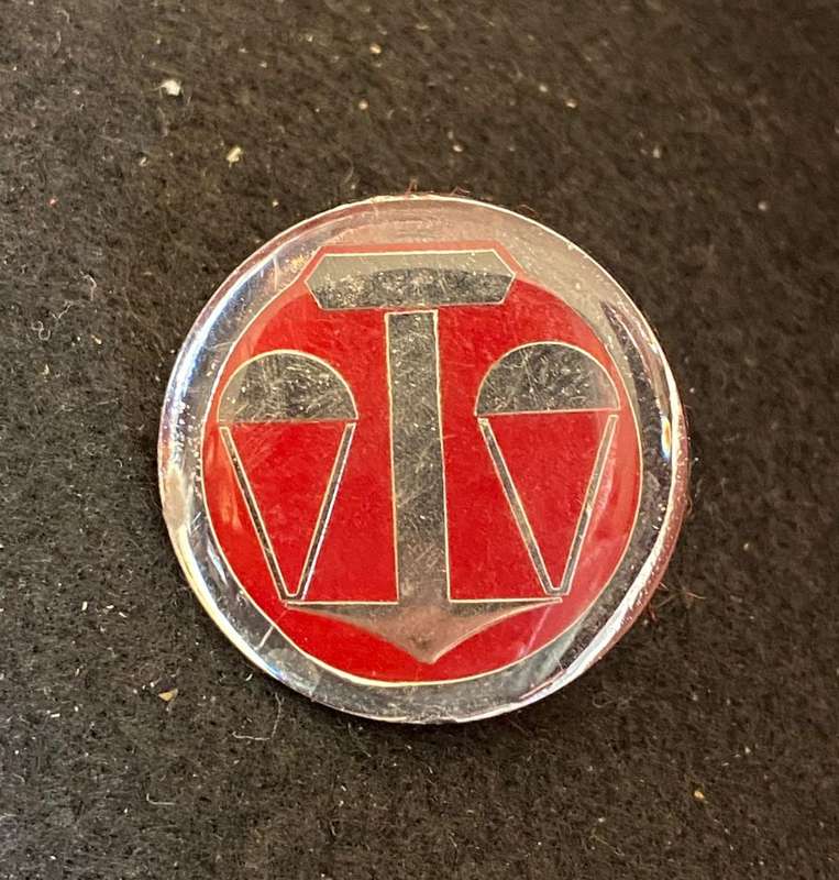 ARMY LAW OFFICER-PROFICIENCY BREAST BADGE-SILVER TYPE-APPROVED IN 1989- ONE PIN