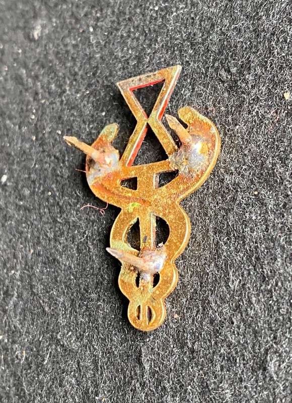 SAMS,BI/METAL PARAMEDIC'S BREAST BADGE-APPROVED IN 1987- 3 PINS