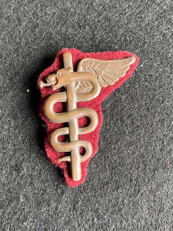 SAMS BRONZE OPS MEDIC BREAST BADGE-APPROVED 1984- ONE PIN