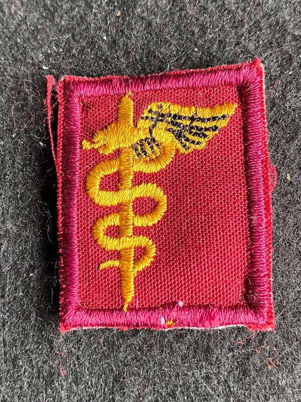 SAMS OPS MEDIC CLOTH BREAST BADGE-EMBROIDERED