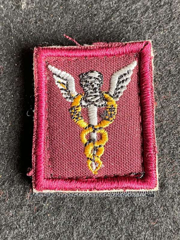 SAMS-HEALTH OFFICERS,CLOTH BREAST BADGE