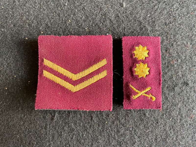 SAMS RANKS- 2 SOLD TOGETHER