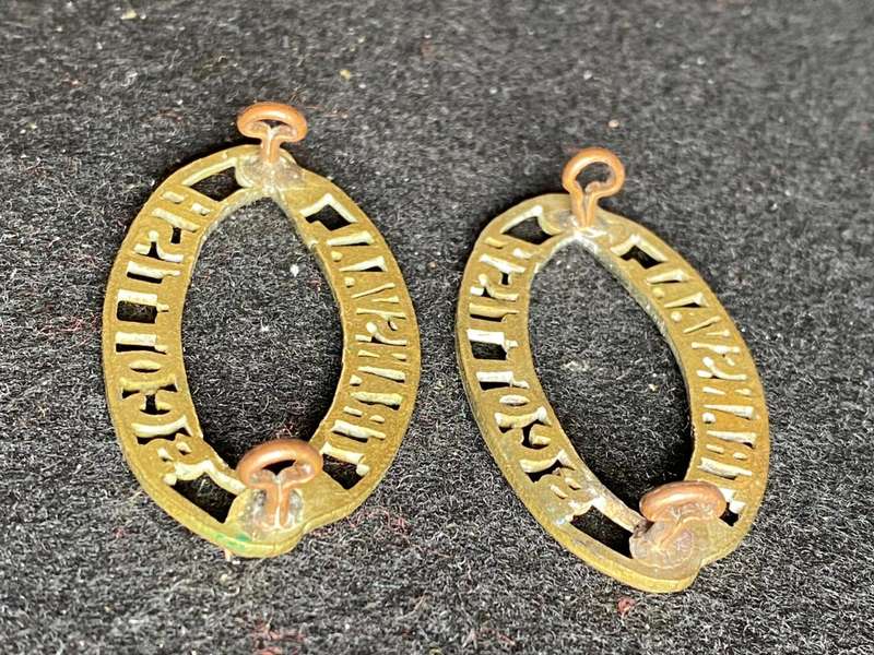 TRANSVAAL SCOTTISH TITLE PAIR-WORN 1913-1945-LUGS INTACT