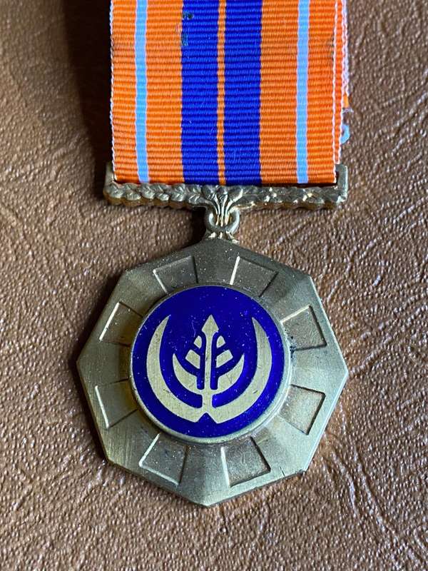 FULL SIZE PRO PATRIA MEDAL-NUMBERED
