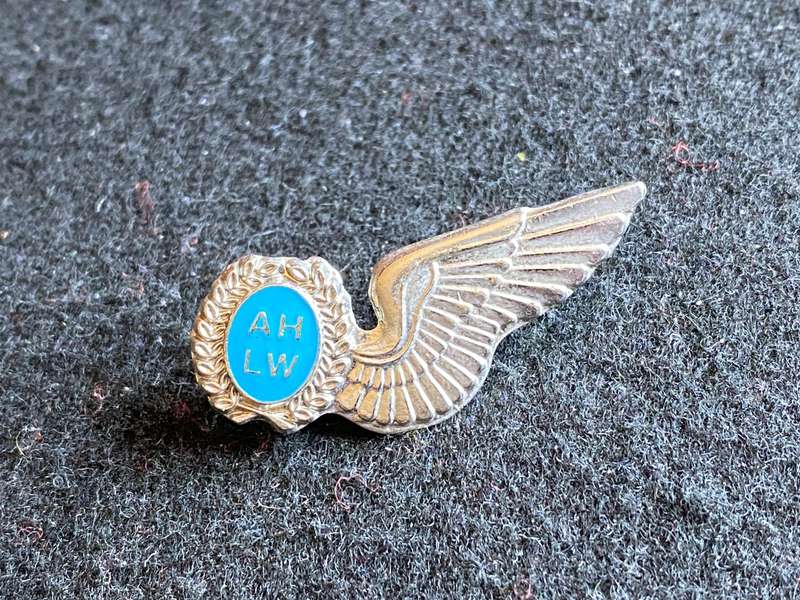 SAAF AIR HOSTESS CHROME MESS DRESS BADGE- 2 PINS