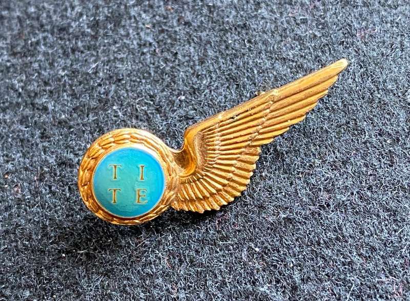 SAAF TEST ENGINEER GILT MESS DRESS WING- 2 PINS