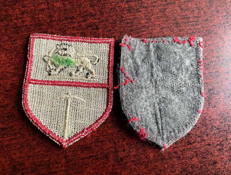 RHODESIAN ARMY EMBROIDERED FORMATION PATCH PAIR