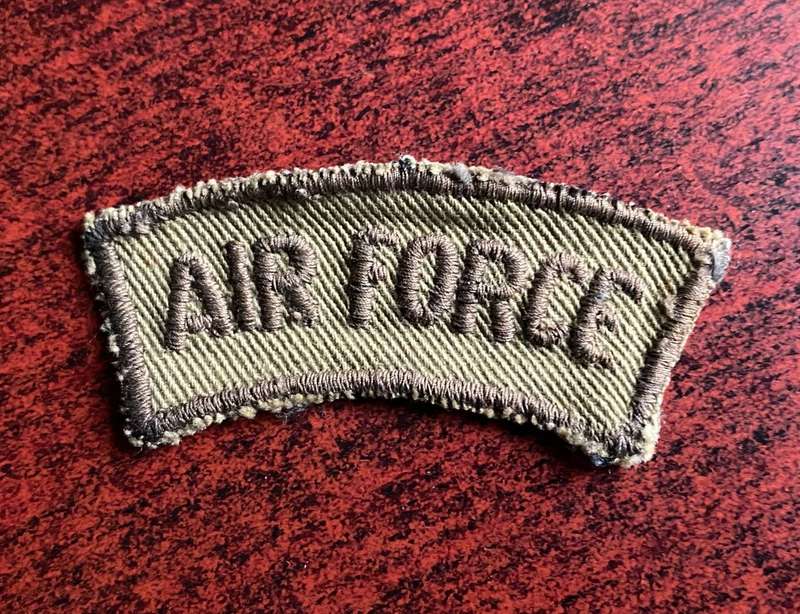 RHODESIA AIR FORCE TITLE-WORN 1970'S-80