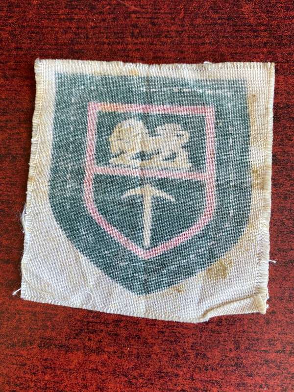 RHODESIA ARMY,SCREEN PRINTED FORMATION PATCH- (LARGER TYPE)