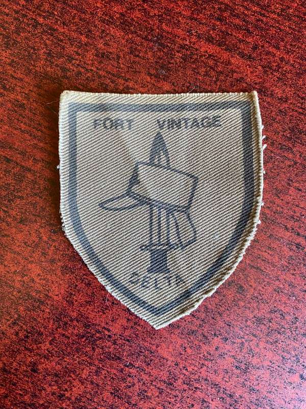RHODESIA GUARD FORCE FORT VINTAGE DELTA SHOULDER PATCH