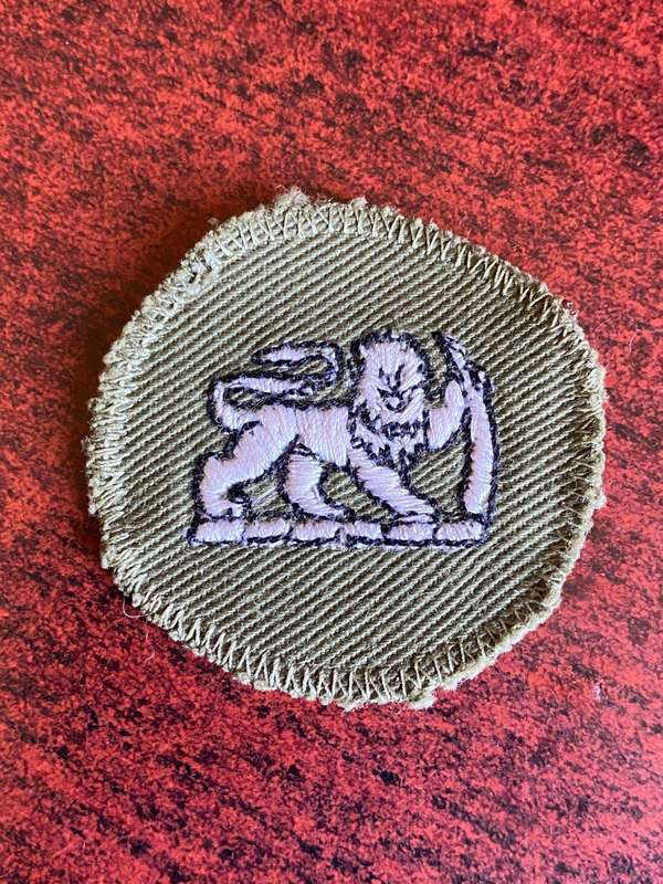 RHODESIAN PLATOON WARRANT OFFICER RANK-1970-80