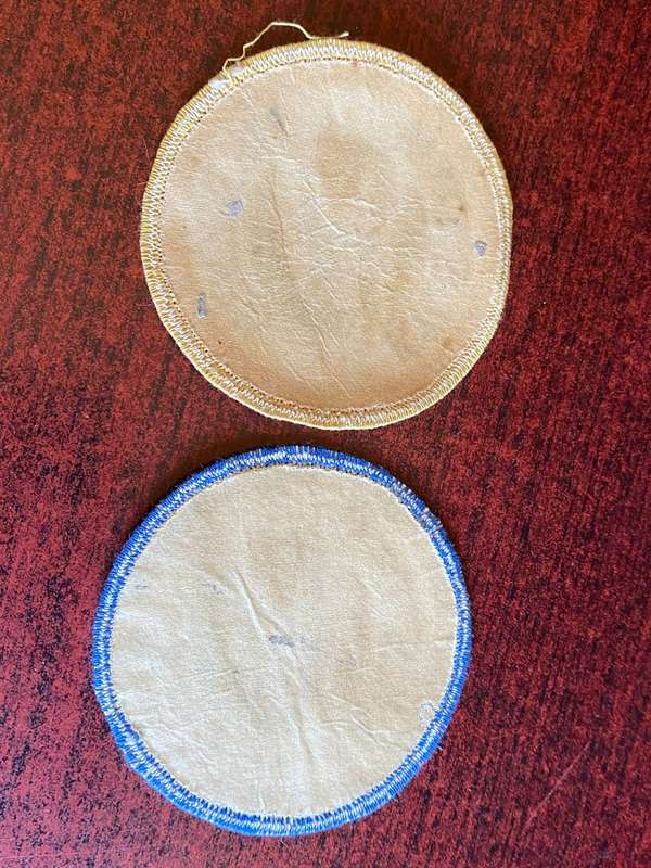 KYLE DAM-RHODESIA -TWO PATCHES-SOLD TOGETHER