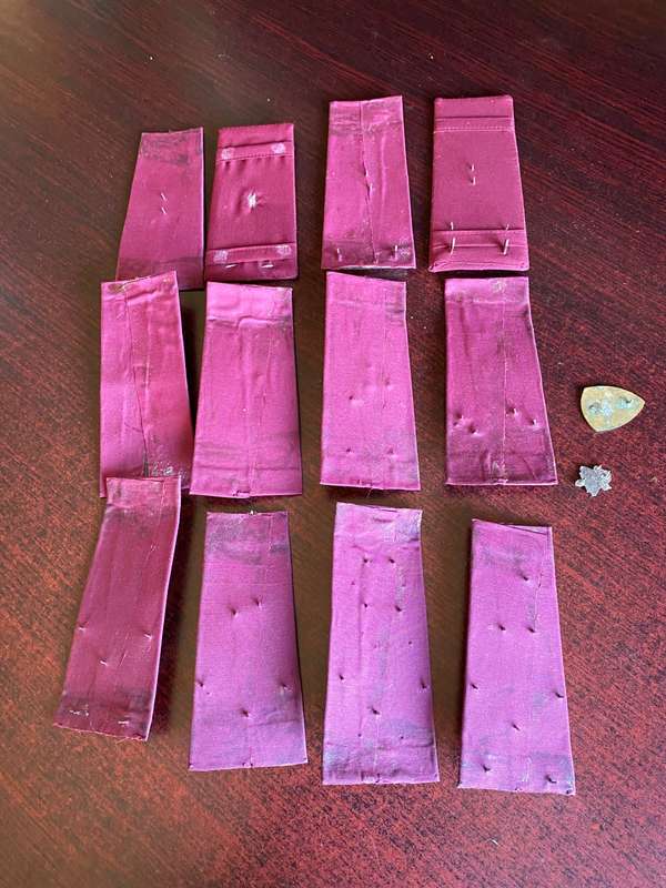 VINTAGE JHB FIRE DEPARTMENT RANK BOARDS AND BADGES