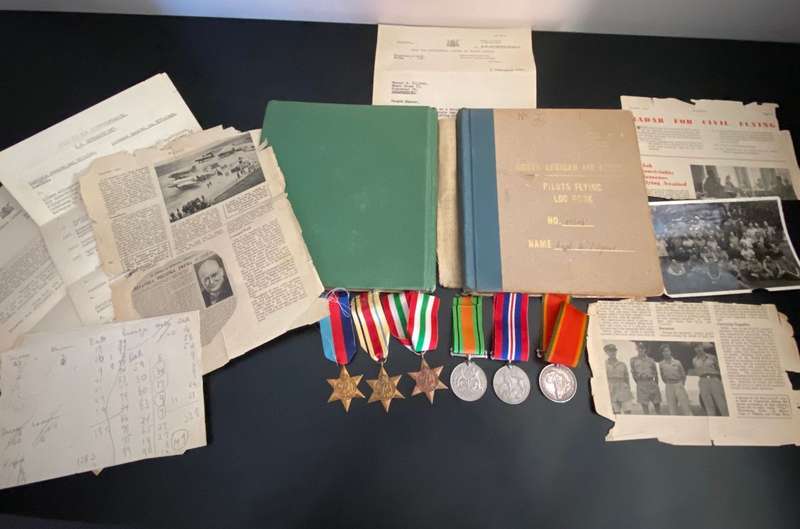 GROUP 6 47346 A. VILJOEN-1939/45 STAR: AFRICA STAR: ITALY STAR: DEFENCE MEDAL: WAR MEDAL AND AFRICA