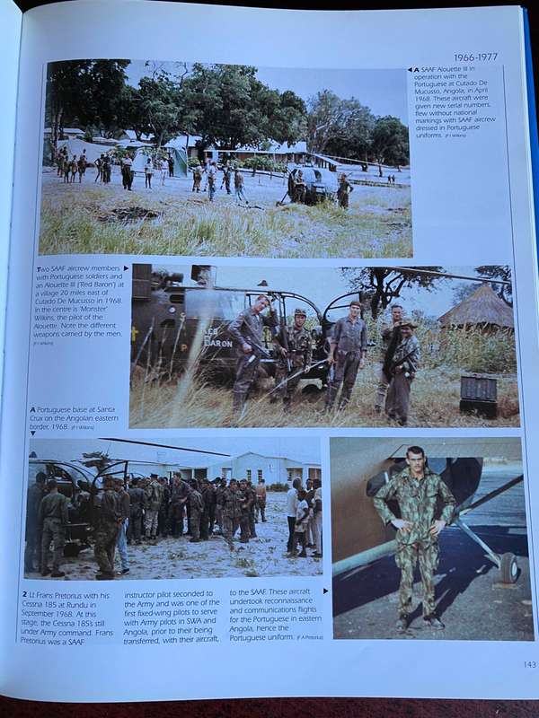 AIRCRAFT OF THE SOUTH AFRICAN AIR FORCE BY HERMAN POTGIETER AND WILLEM STEENKAMP-HARD COVER WITH DUS