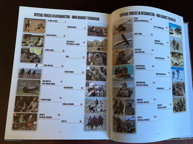 SPECIAL FORCES-WAR ON TERRORISM IN AFGHANISTAN BY ERIC MICHELETTI-HARD COVER-775 PAGES-THE BOOK IS I