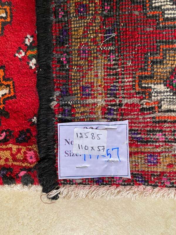 HAND KNOTTED TAR KOMAN PERSIAN CARPET-CONDITION UNUSED-MEASURES 110 X 57 CM