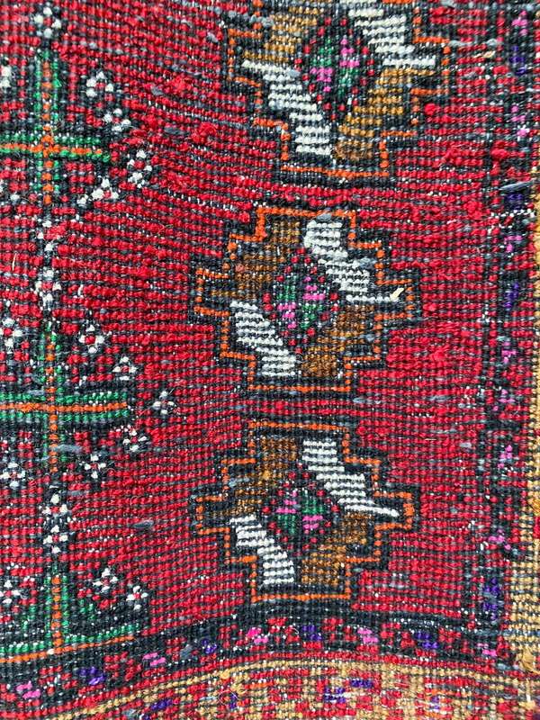 HAND KNOTTED TAR KOMAN PERSIAN CARPET-CONDITION UNUSED-MEASURES 110 X 57 CM