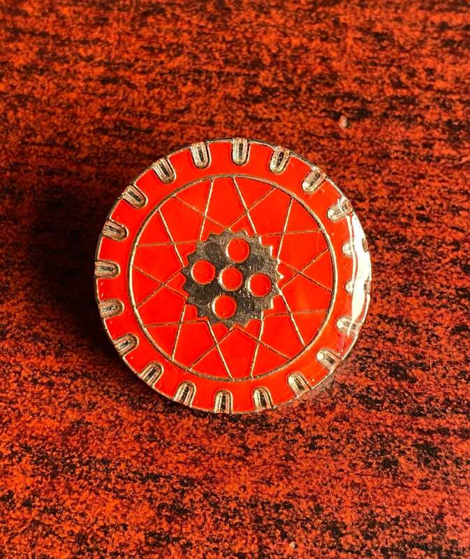 SADF MOTORBIKE INSTRUCTOR CLASS 1 PROFICIENCY BADGE-APPROVED IN 1982- 2 PINS