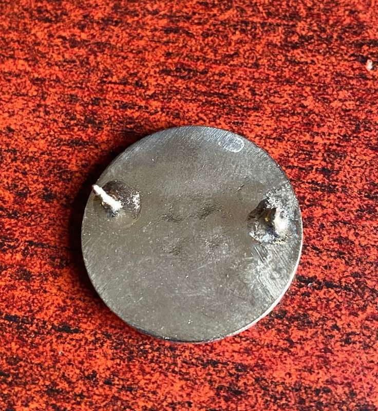SADF MOTORBIKE INSTRUCTOR CLASS 1 PROFICIENCY BADGE-APPROVED IN 1982- 2 PINS