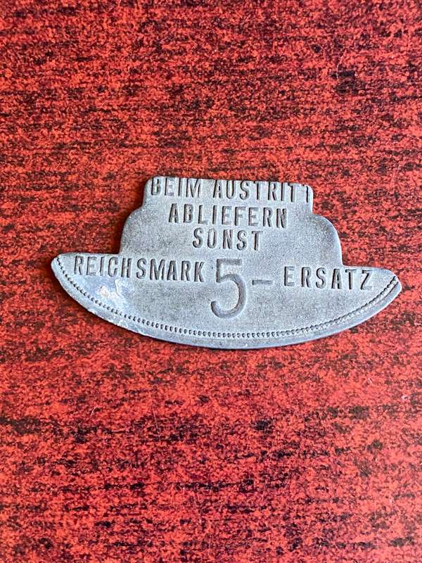 GERMAN TOKEN +- 1930'S