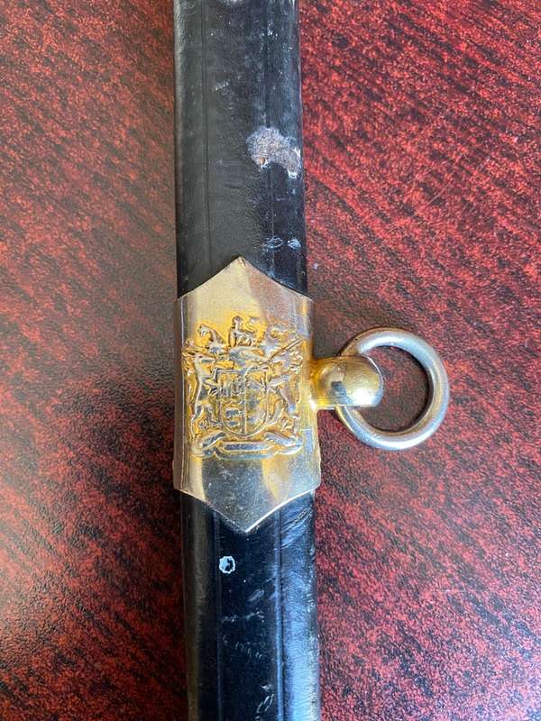 SAAF CEREMONIAL DAGGER-SCABBARD