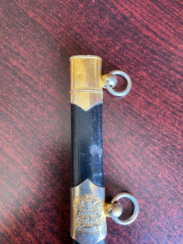 SAAF CEREMONIAL DAGGER-SCABBARD