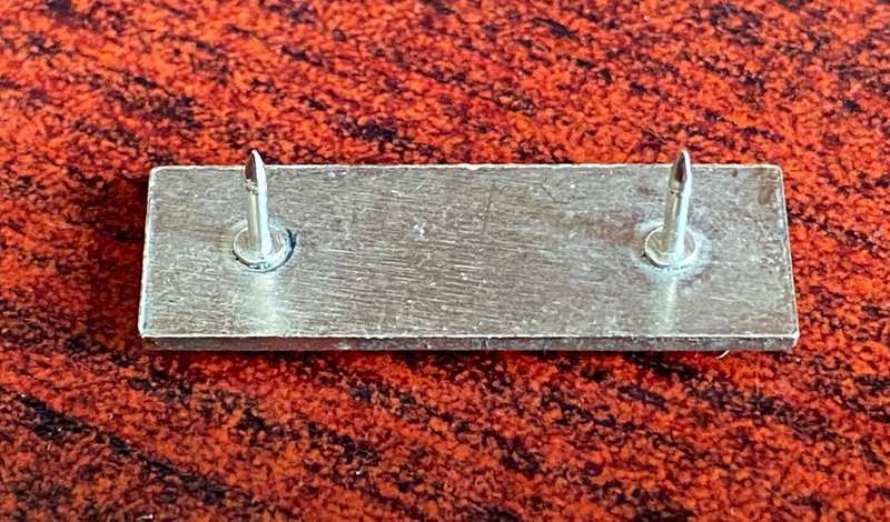 SWA INTELLIGENCE CORPS BERET BAR-GREEN BROWN/GOLD DIAMOND- 2 PINS