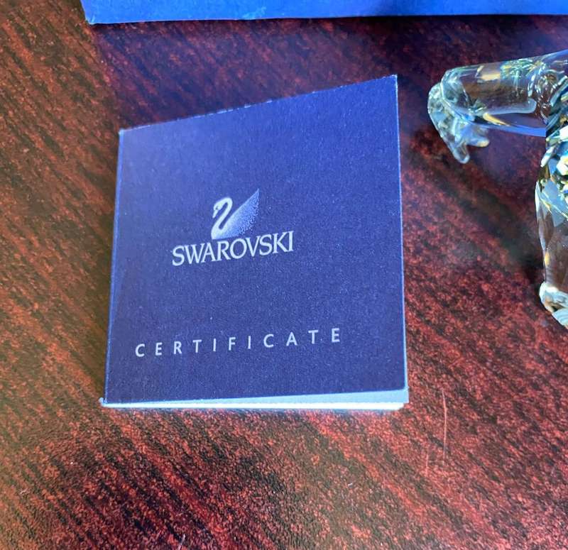 SWAROVSKI GORILLA CUB-2009-ANNUEL EDITION-SIZE 62 MM TALL-MINT BOXED