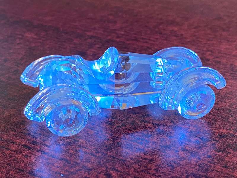SWAROVSKI CRYSTAL OLD TIMER VINTAGE CAR-CODE 151753-RETIRED TIME PERIOD 1980-1989-CONDITION MINT-MEA